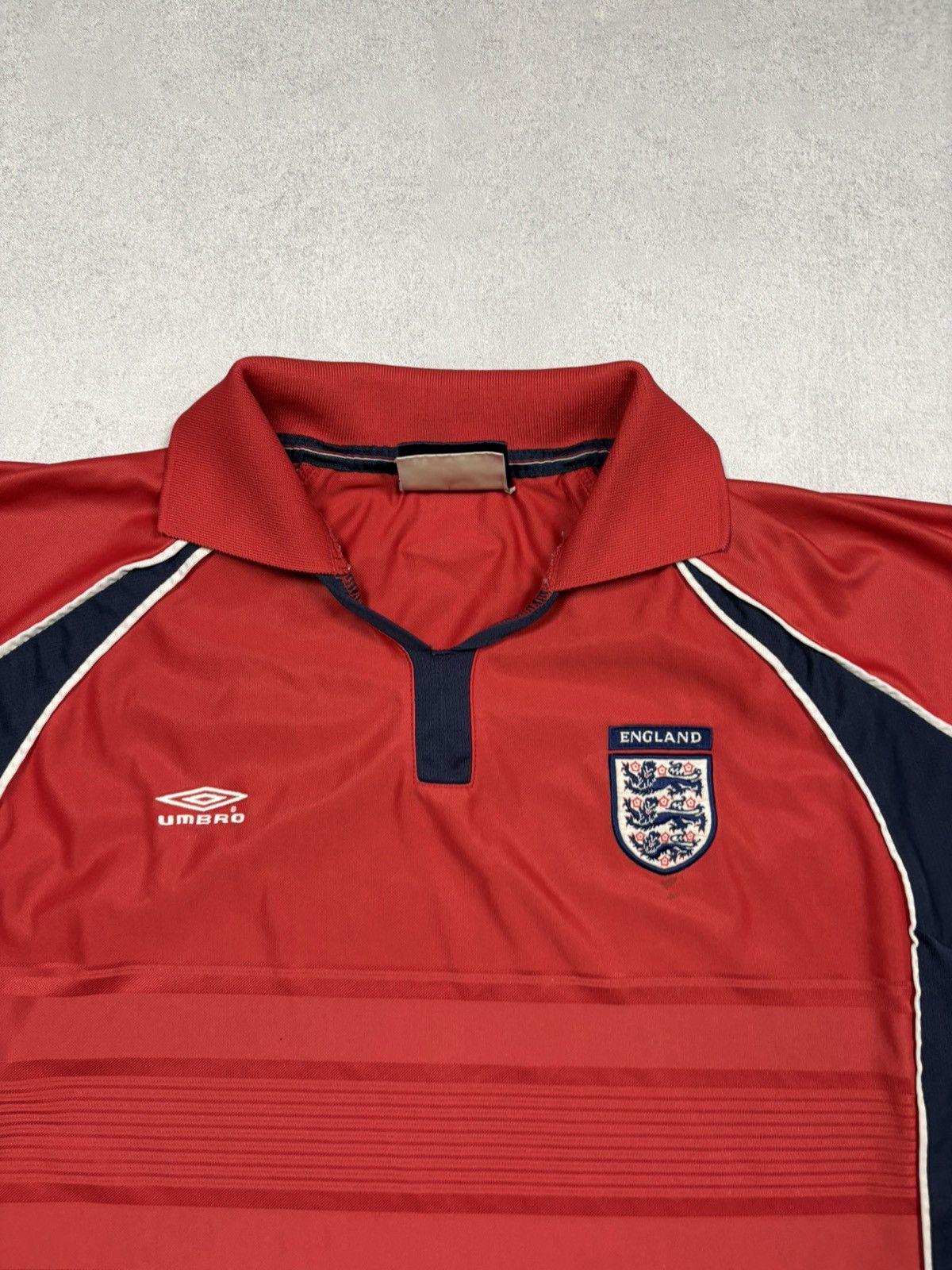 Umbro Umbro England 1999/2000 Soccer Football Kit Shirt Vintage XL Size US XL / EU 56 / 4 - 7 Thumbnail