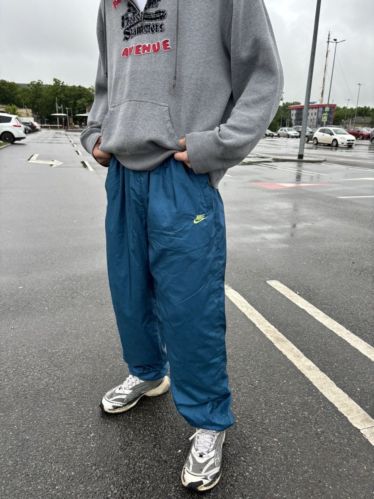 Nike Rare Nike Track Pants 80s-90s XL baggy fit Size US 44 / EU 60 - 3 Thumbnail