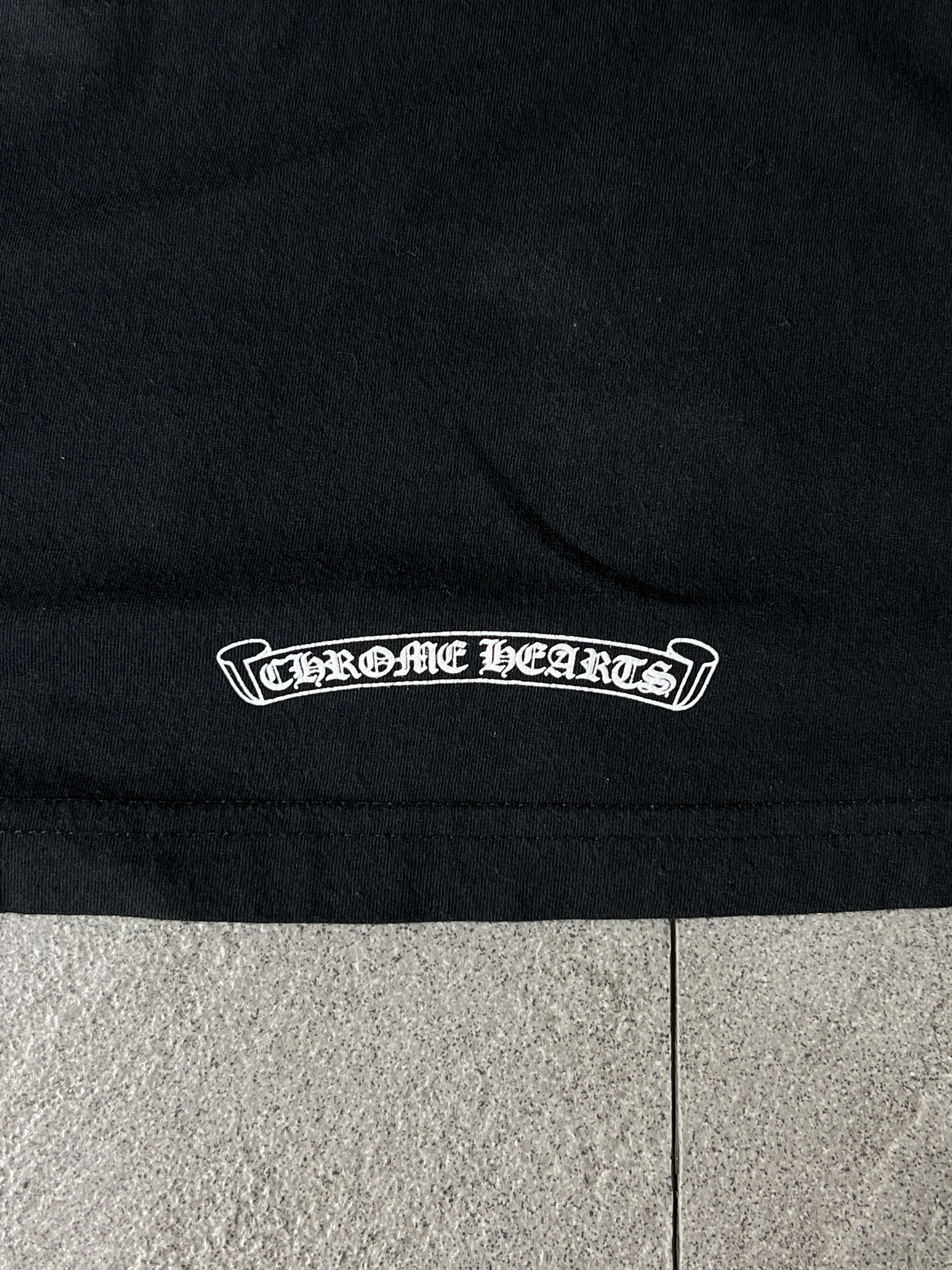 Chrome Hearts Chrome Hearts Snowflake Back Logo Tee Black Medium Size US M / EU 48-50 / 2 - 7 Thumbnail