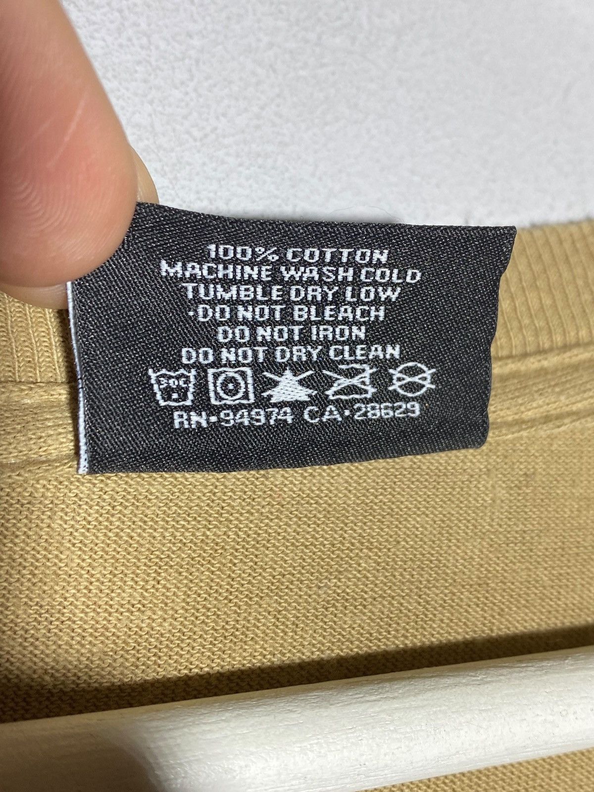 Stussy 🔥 STUSSY BROWN BACK BIG LOGO STREETWEAR LONGSLEEVE T-SHIRT Size US L / EU 52-54 / 3 - 13 Thumbnail