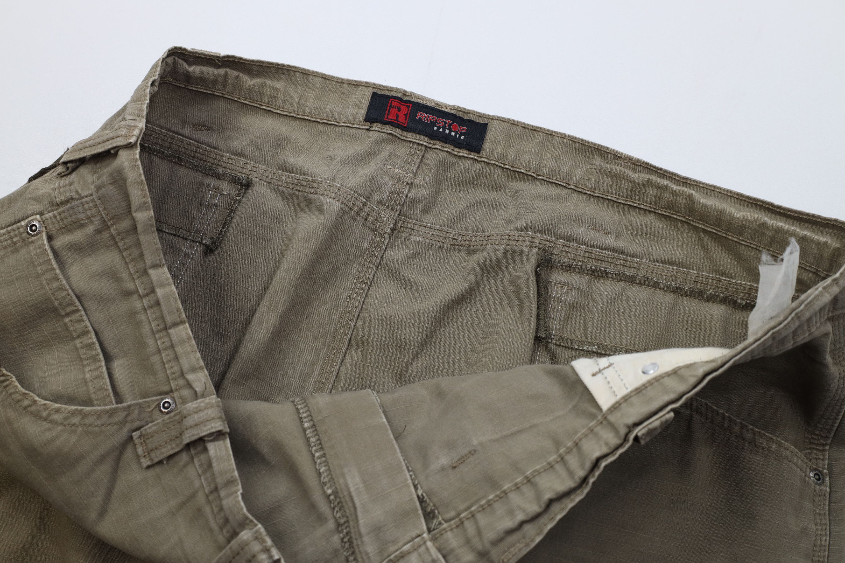 Wrangler Vintage Wrangler Ripstop Double Knee Wide Leg Cargo Pants Size US 44 / EU 60 - 12 Thumbnail
