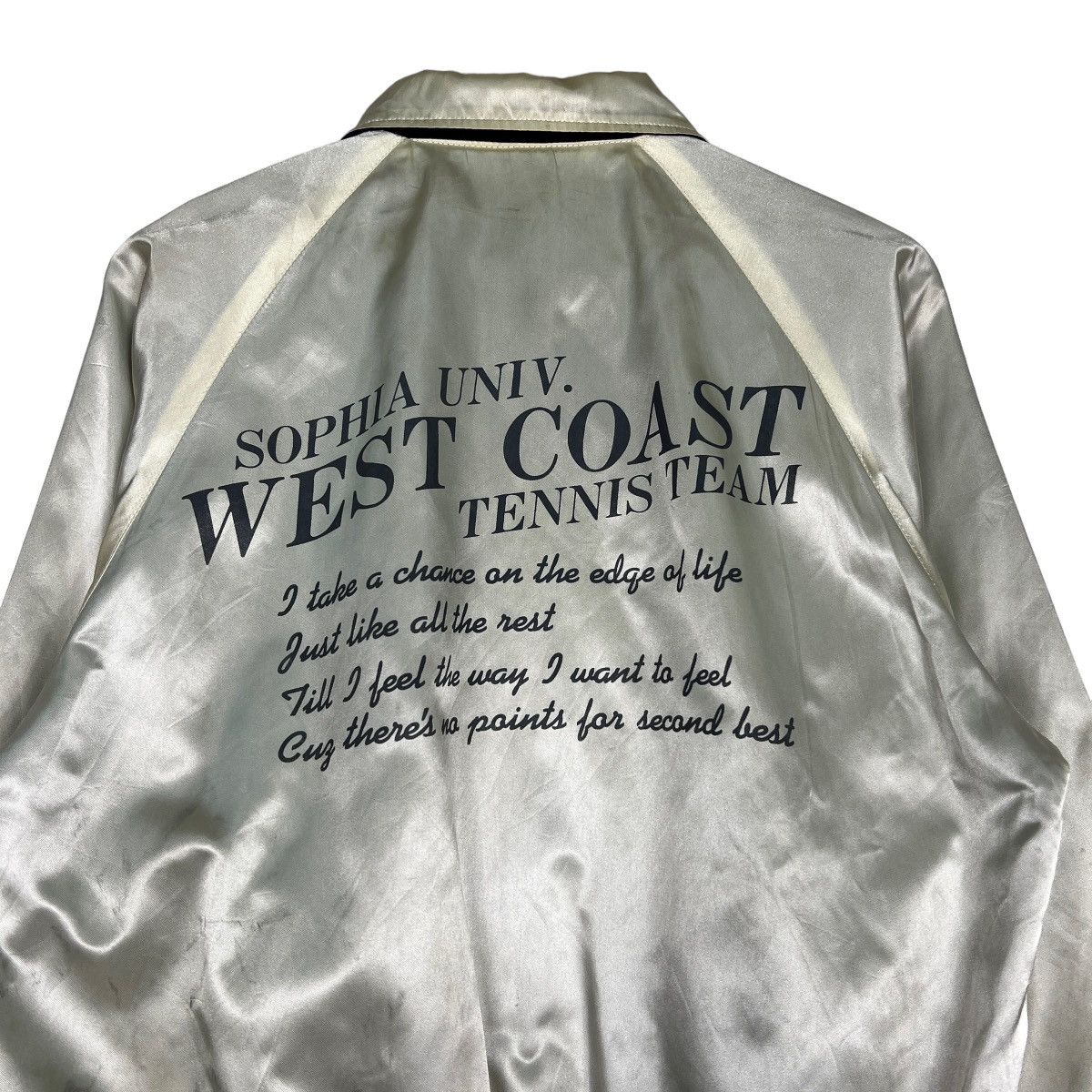 Japanese Brand 🔥 VINTAGE HAPPY CALL WEST COAST REVERSIBLE BOMBER JACKET Size US M / EU 48-50 / 2 - 9 Thumbnail