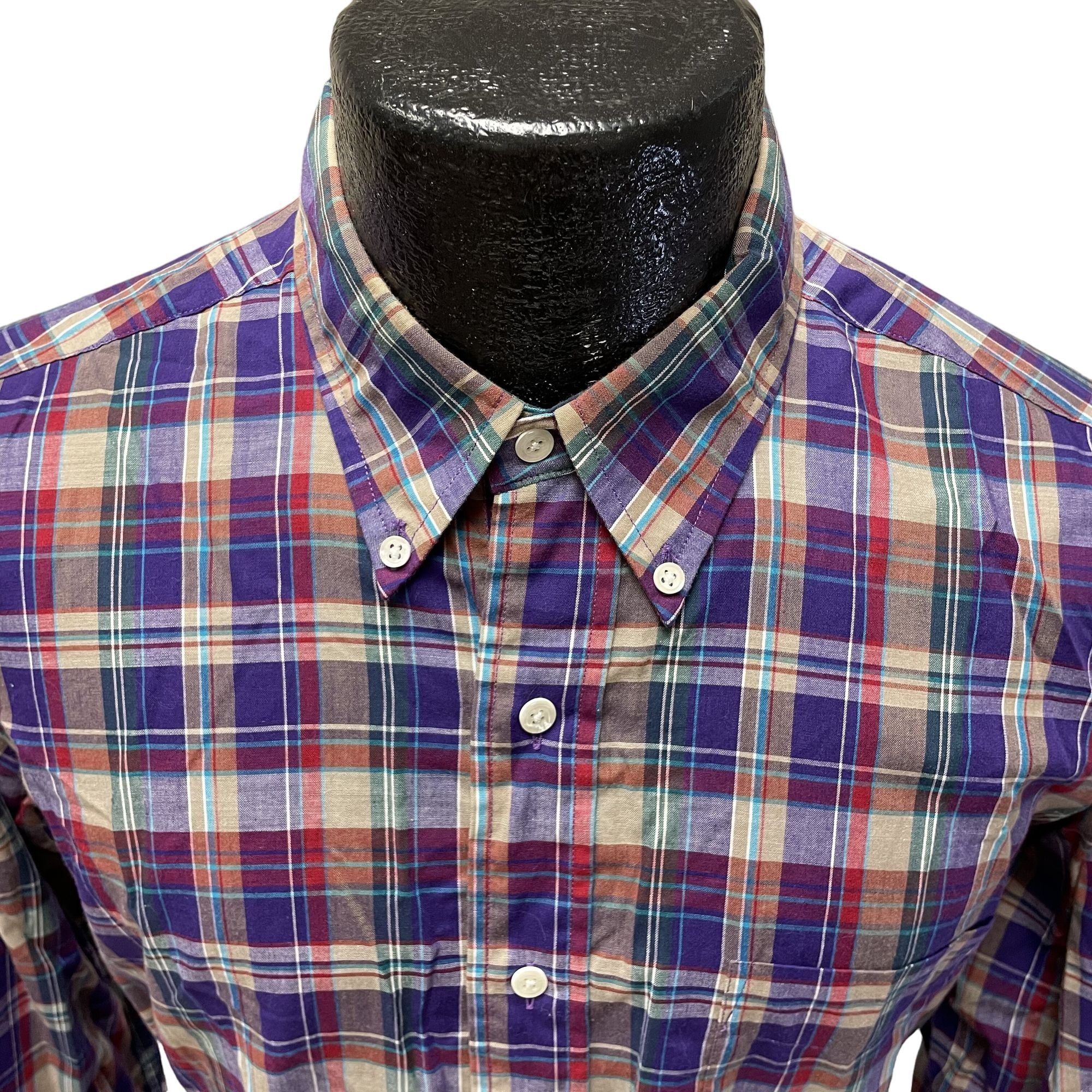 Chaps Ralph Lauren NOS New Vtg Chaps Ralph Lauren Purple MULTICOLOR Shirt Size US L / EU 52-54 / 3 - 2 Thumbnail