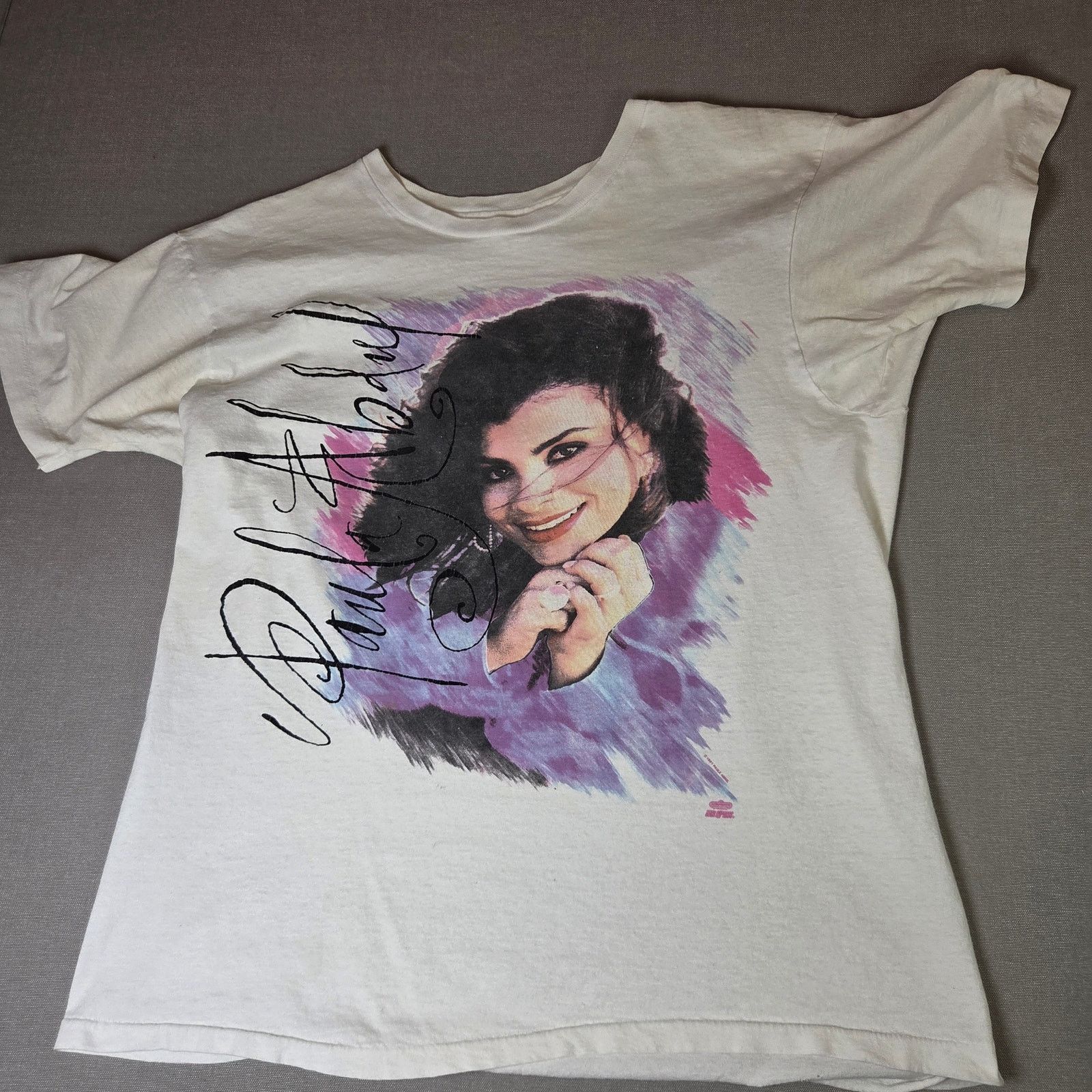 Vintage Paula Abdul 1991 Under My Spell Tour T Shirt XL Size XL / US 12-14 / IT 48-50 - 1 Thumbnail