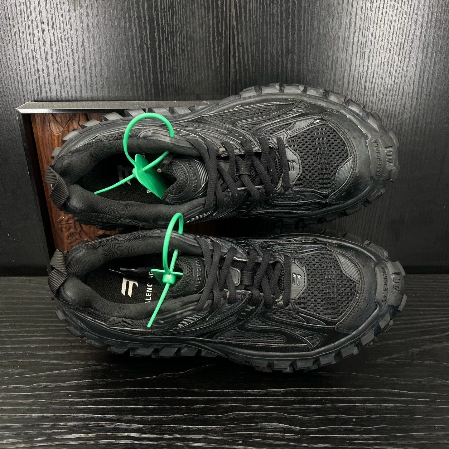 Balenciaga Balenciaga Tire Sneaker Black US 40 Size US 7 / EU 40 - 8 Thumbnail