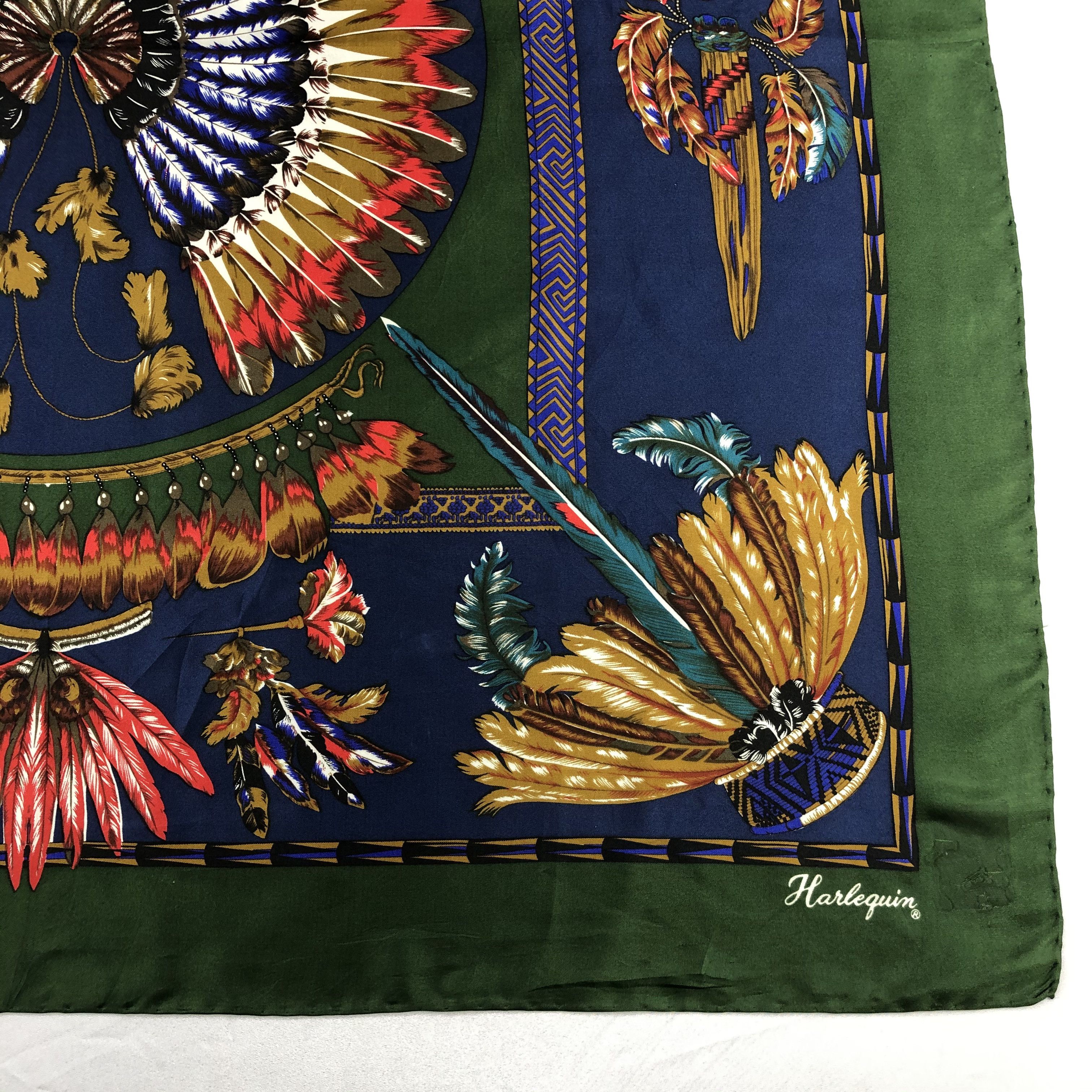 Vintage Vintage Silk Scarf Size ONE SIZE - 4 Thumbnail
