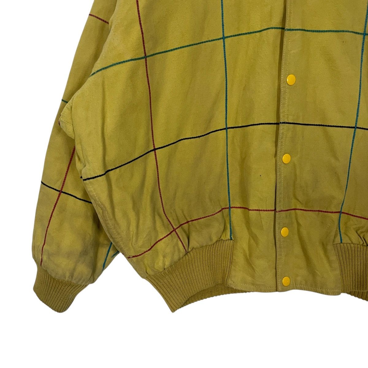 PERSON'S Vintage 90s Person Spellout Big Logo Bomber Jacket Size US XXL / EU 58 / 5 - 10 Thumbnail