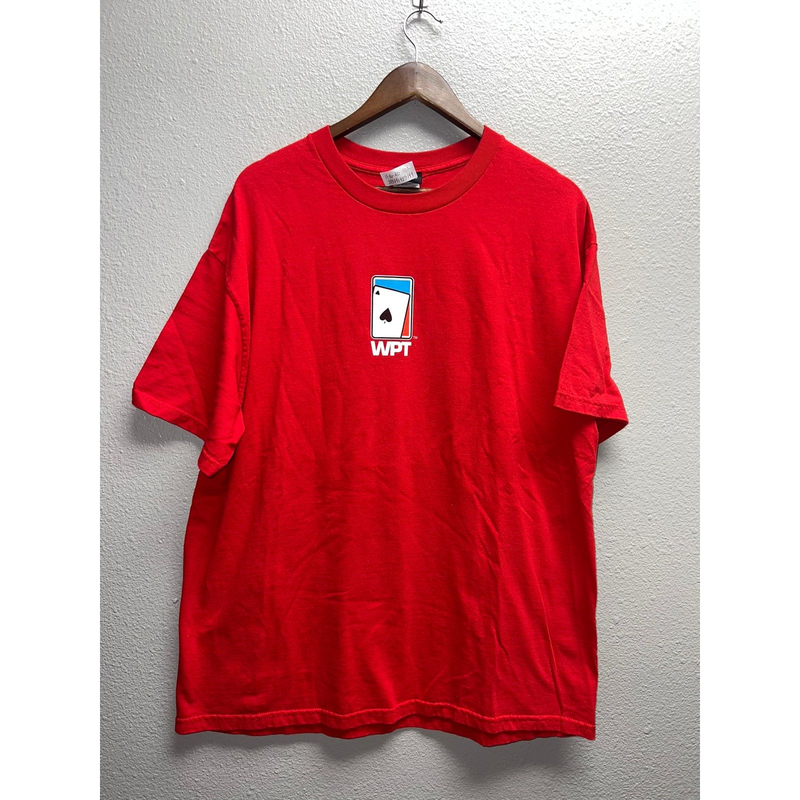 Vintage Vintage World Poker Tour Shirt Texas Hold Em Player Tee 90s Size US XL / EU 56 / 4 - 2 Thumbnail