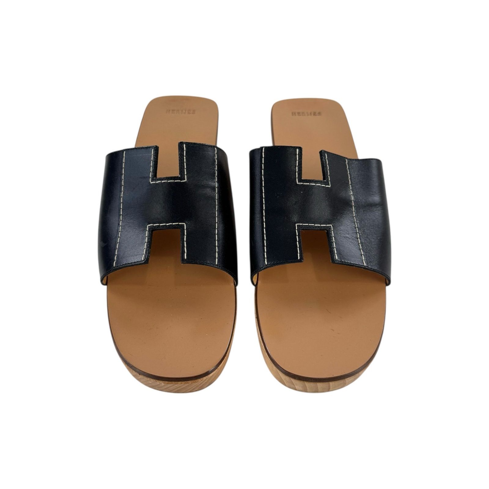 Hermes Hermes Stitched Sandals Size US 8 / IT 38 - 3 Thumbnail