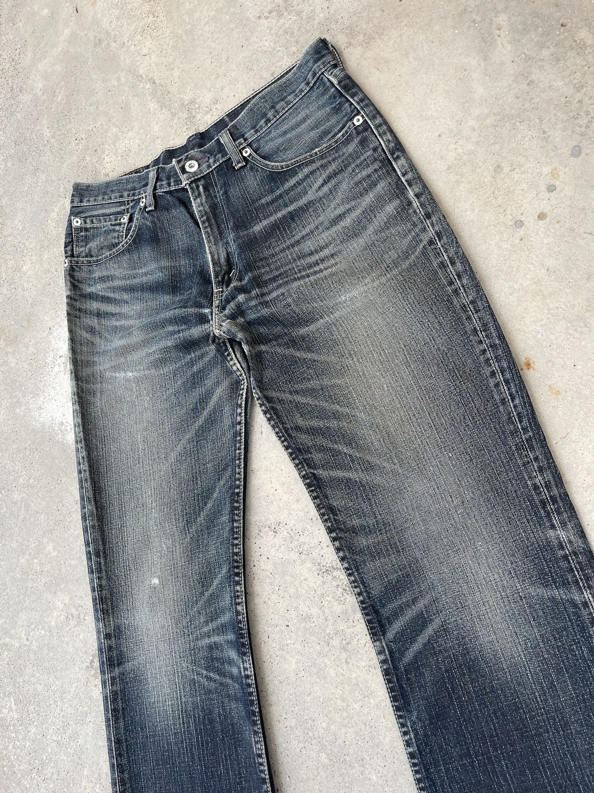 Levi's × Levi's Vintage Clothing × Vintage Levi’s 507 Vintage Y2K Faded Blue Denim Jeans Size US 32 / EU 48 - 6 Thumbnail