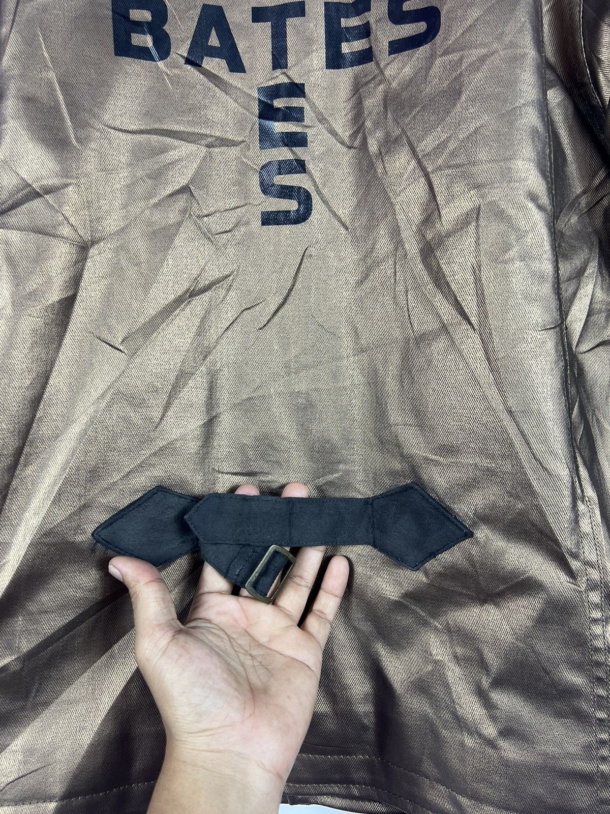 Bates Hats 🔥 BATES LEATHER LONG BEACH CARLIFORNIA RACING JACKET - XL Size US L / EU 52-54 / 3 - 14 Thumbnail