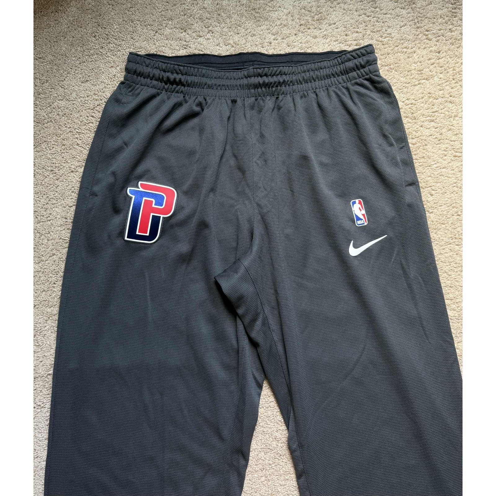 Nike NWT Nike x NBA Dri-Fit Detroit Pistons Basketball Pants XXL Size US 42 / EU 58 - 5 Thumbnail