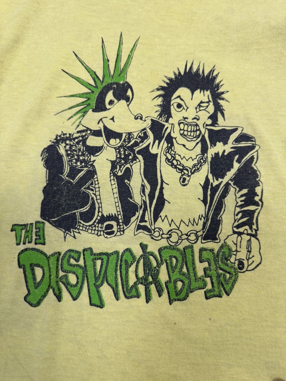 Band Tees Vintage DISPICABLES PUNK ROCK Tee Size US XL / EU 56 / 4 - 6 Thumbnail