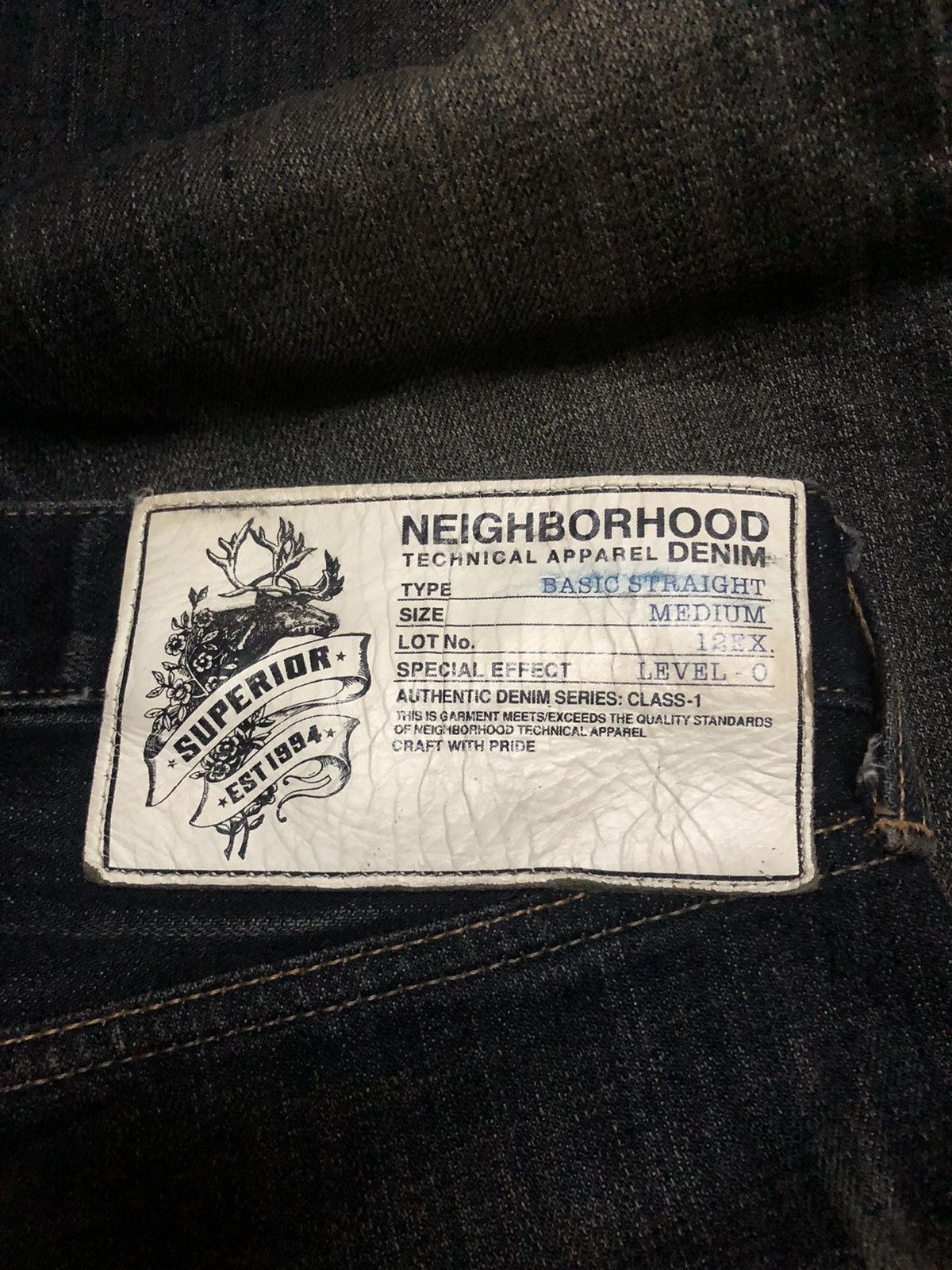 Neighborhood Neighborhood Superior Seldvedge Denim Pants Size US 33 - 3 Thumbnail