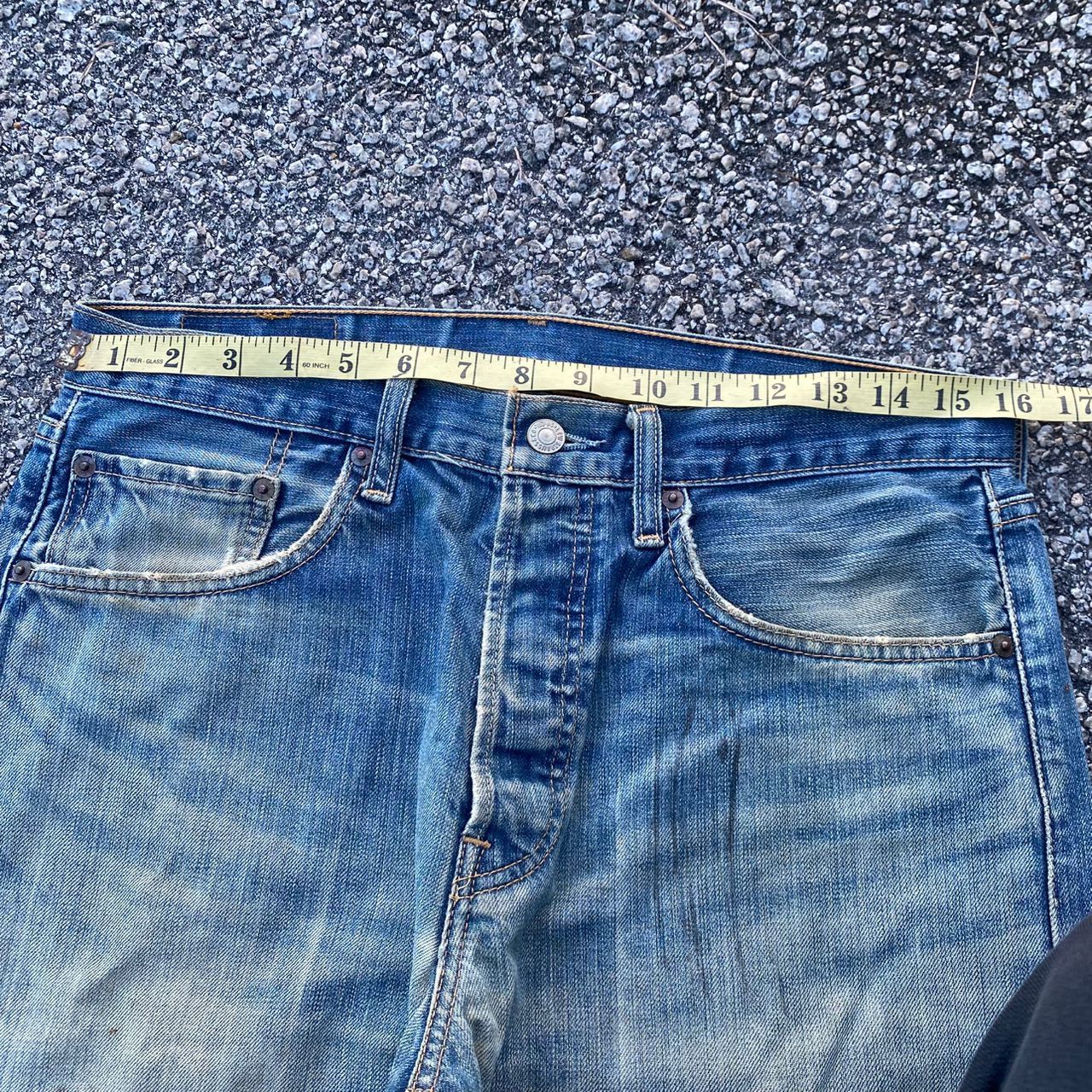 Levi's Vintage Levis 501 Distressed Denim Kurt Cobain Style Size US 32 / EU 48 - 9 Thumbnail