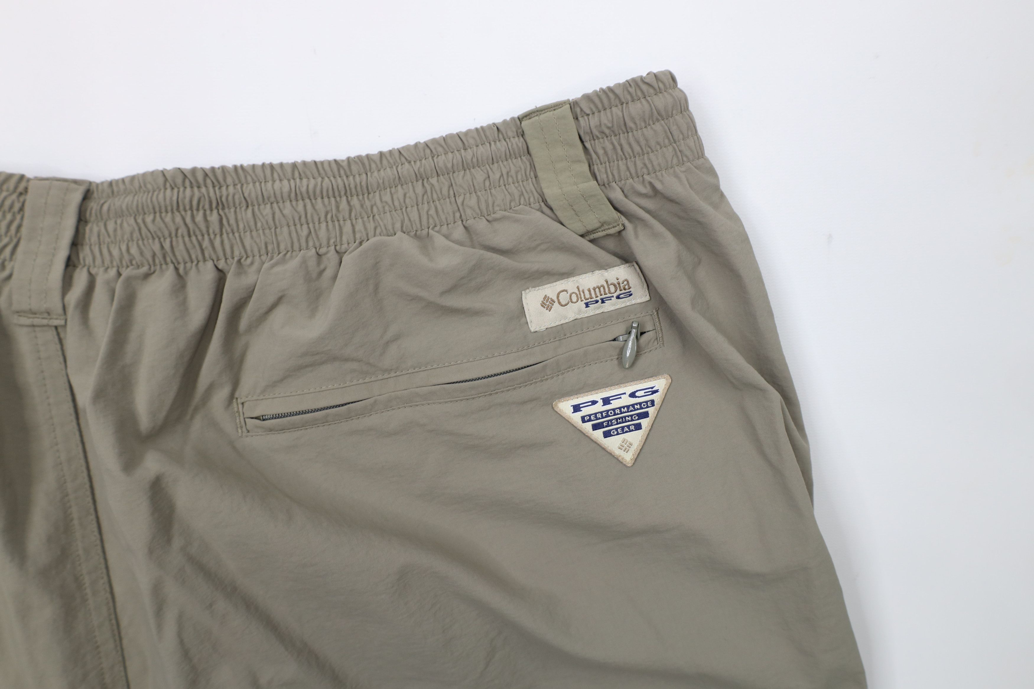 Columbia × Vintage Vintage Y2K Columbia PFG Wide Leg Cargo Pants Shorts Green Size US 40 / EU 56 - 14 Thumbnail