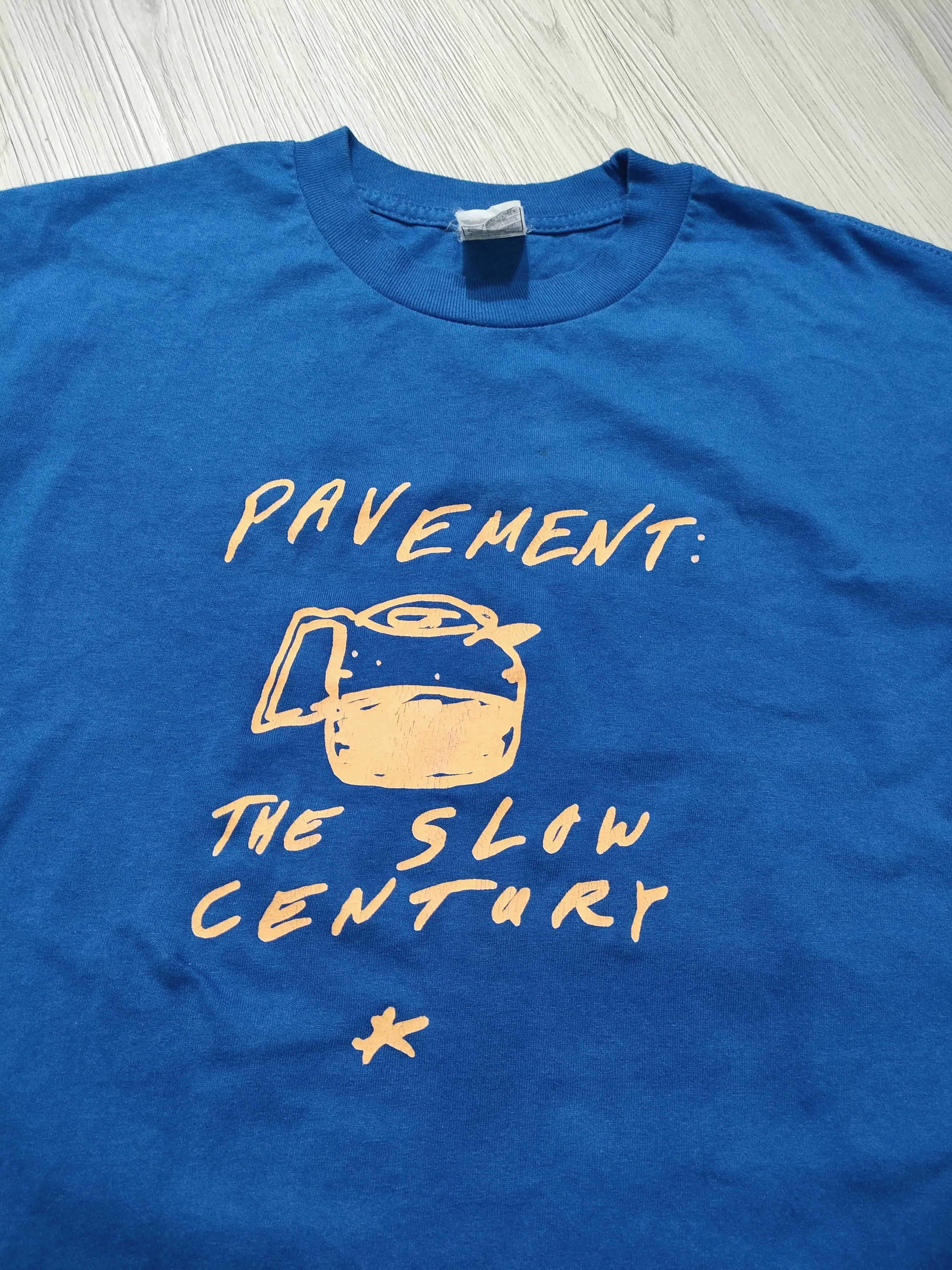 Band Tees Mid 00s PAVEMENT 'THE SLOW CENTURY' Vintage Band Tee Size US M / EU 48-50 / 2 - 2 Thumbnail
