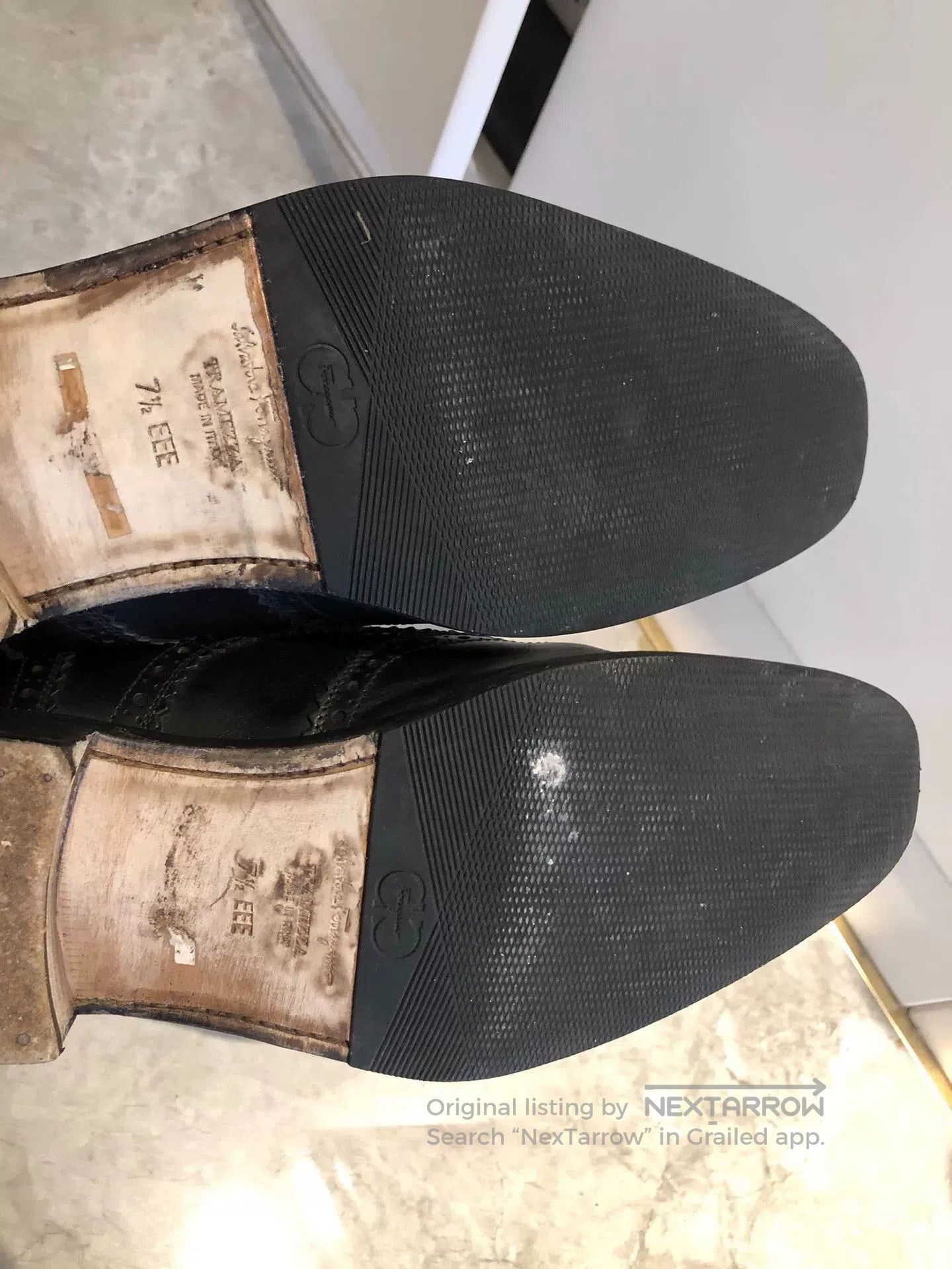 Salvatore Ferragamo Salvatore Ferragamo Men's Custom Leather Shoes. Size US 7 / EU 40 - 8 Thumbnail
