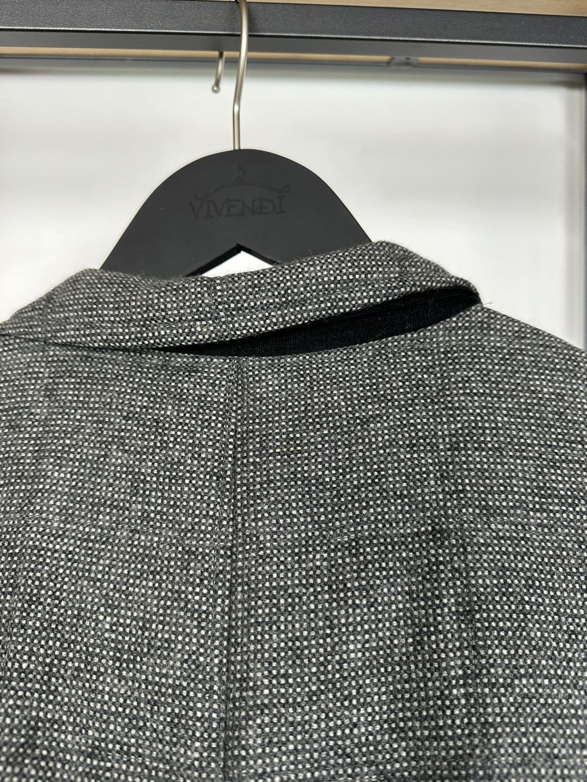 Hugo Boss Hugo Boss Wool Jacket Men’s Blazer Quilted Grey 54 Size Size US L / EU 52-54 / 3 - 16 Thumbnail
