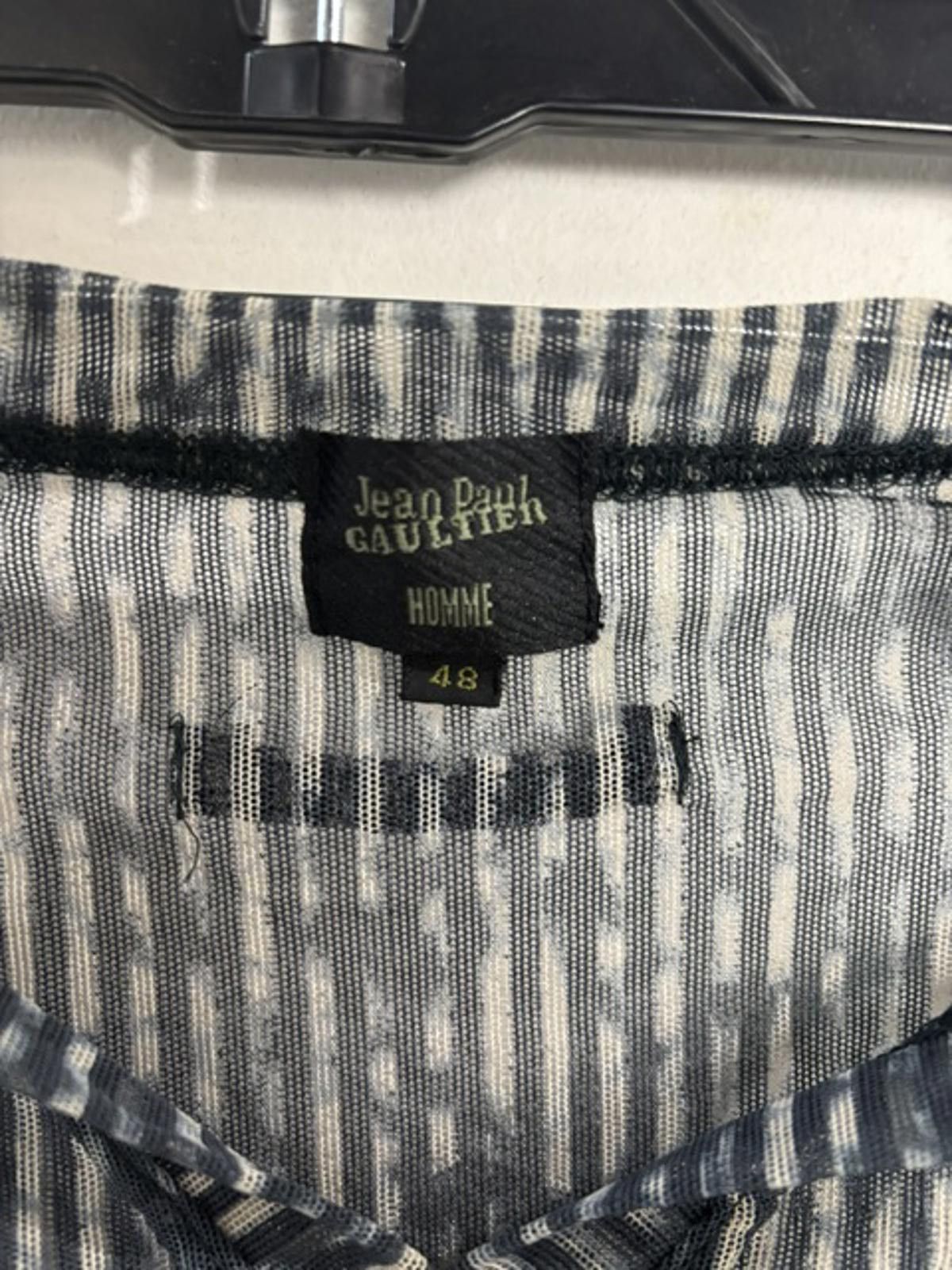 Jean Paul Gaultier Jean Paul Gaultier Homme Sheer Dark Blue Top size S/48 Size US S / EU 44-46 / 1 - 4 Thumbnail