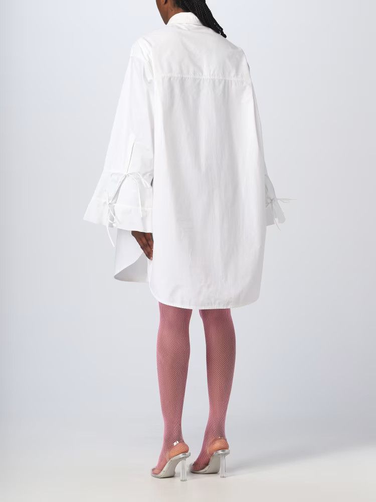 Palm Angels o1y1125 Solid Color Shirt in White Size M / US 6-8 / IT 42-44 - 2 Thumbnail