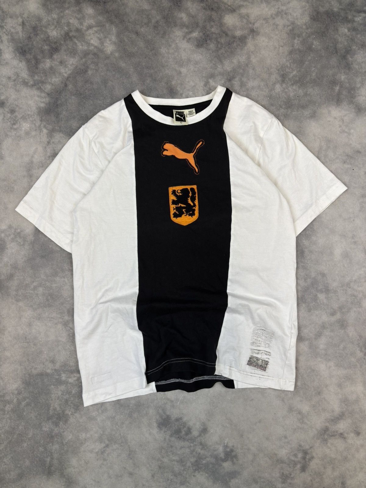 Puma × Vintage Vintage Puma Nederland blokecore t shirt tee 90s soccer y2k Size US L / EU 52-54 / 3 - 1 Thumbnail