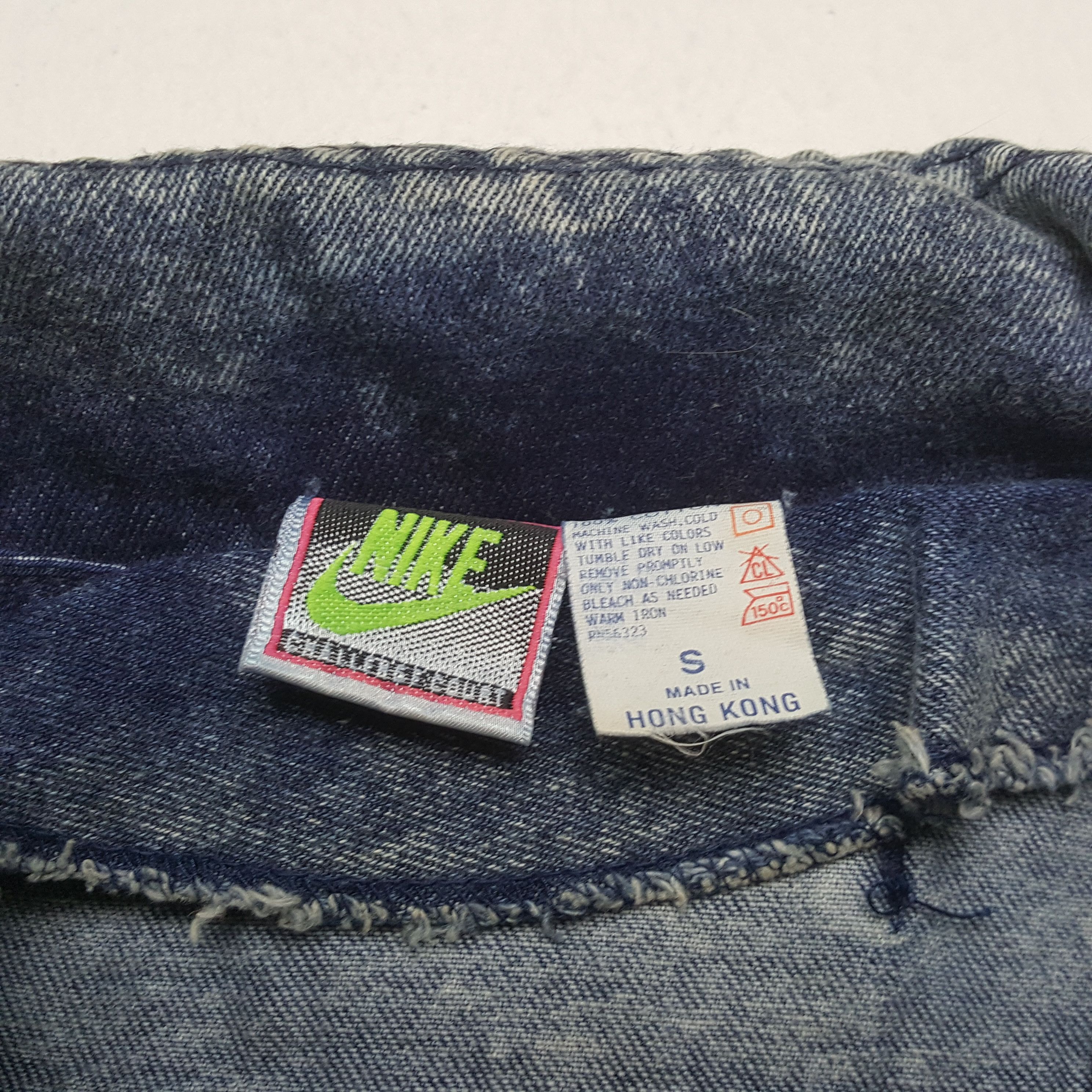 Nike Vintage Nike Challenge Court Denim Style Jacket C313N17 Size US L / EU 52-54 / 3 - 5 Thumbnail