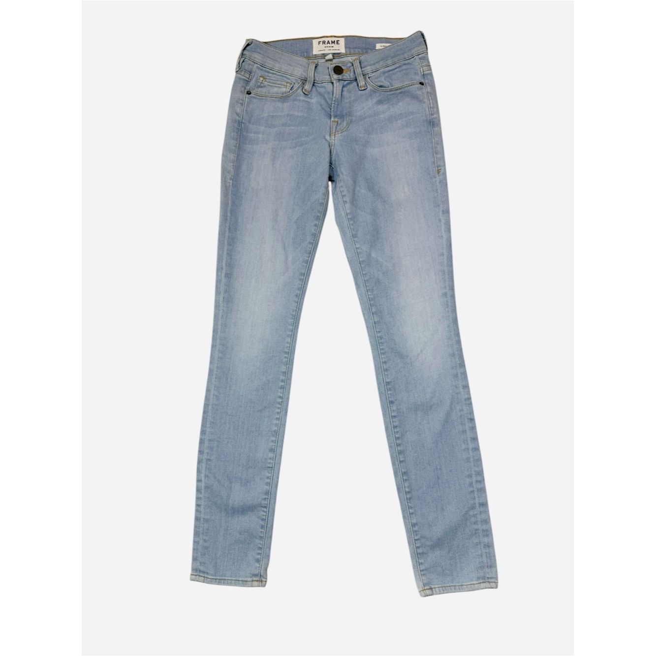 Frame FRAME Le Skinny De Jeanne Crop Jeans in Redchurch Size 24 Size 24" / US 00 / IT 34 - 2 Thumbnail
