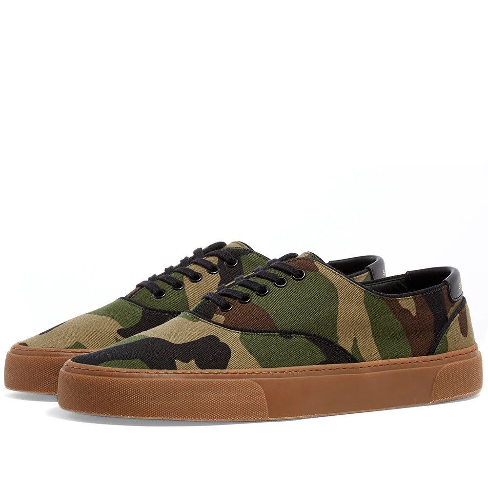 Saint Laurent Paris Saint Laurent Venice low top sneaker camouflage camo hi 41.5 Size US 8.5 / EU 41-42 - 1 Thumbnail