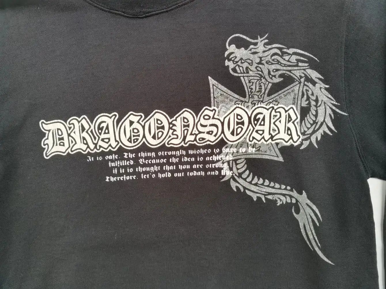 Japanese Brand Double Dragon Soar Big Logo Sweatshirt Size US M / EU 48-50 / 2 - 4 Thumbnail