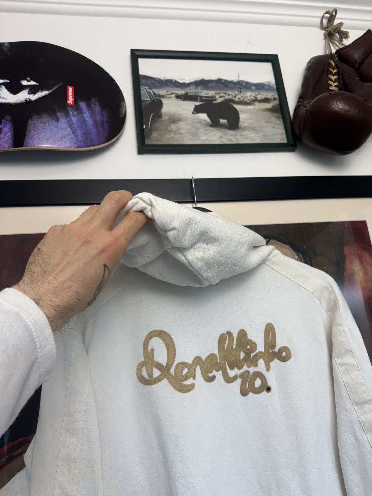 Nike Vintage Nike Ronaldinho 10 Y2K Zio Hoodie Soccer Football Size US L / EU 52-54 / 3 - 4 Thumbnail