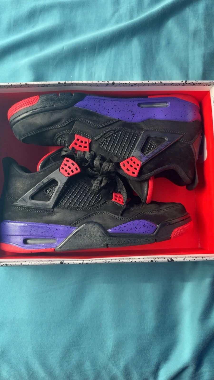 Jordan Brand Jordan 4 Retro Raptors Size US 9.5 / EU 42-43 - 1 Thumbnail