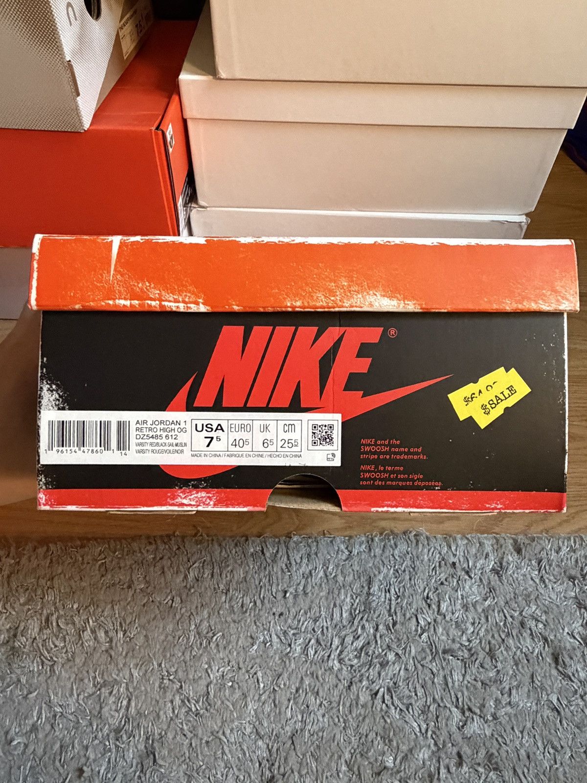 Nike Nike Jordan Retro 1 “Lost and Found” Chicago Size US 7.5 / EU 40-41 - 11 Thumbnail