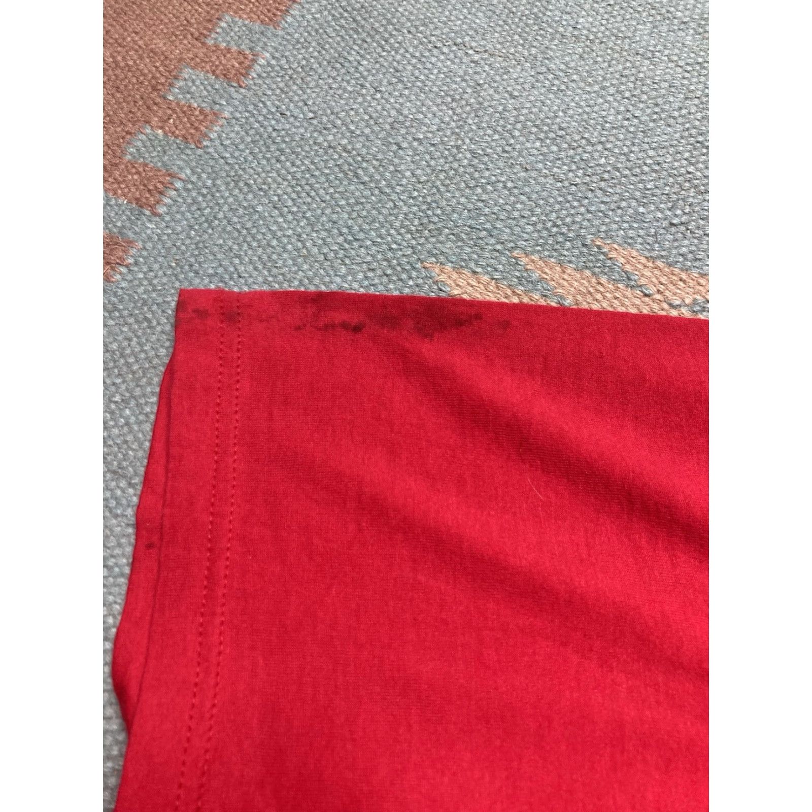 Fruit Of The Loom VINTAGE Fruit of the Loom T-Shirt Pocket Red Blank Adult XL Mens Size US XL / EU 56 / 4 - 3 Thumbnail