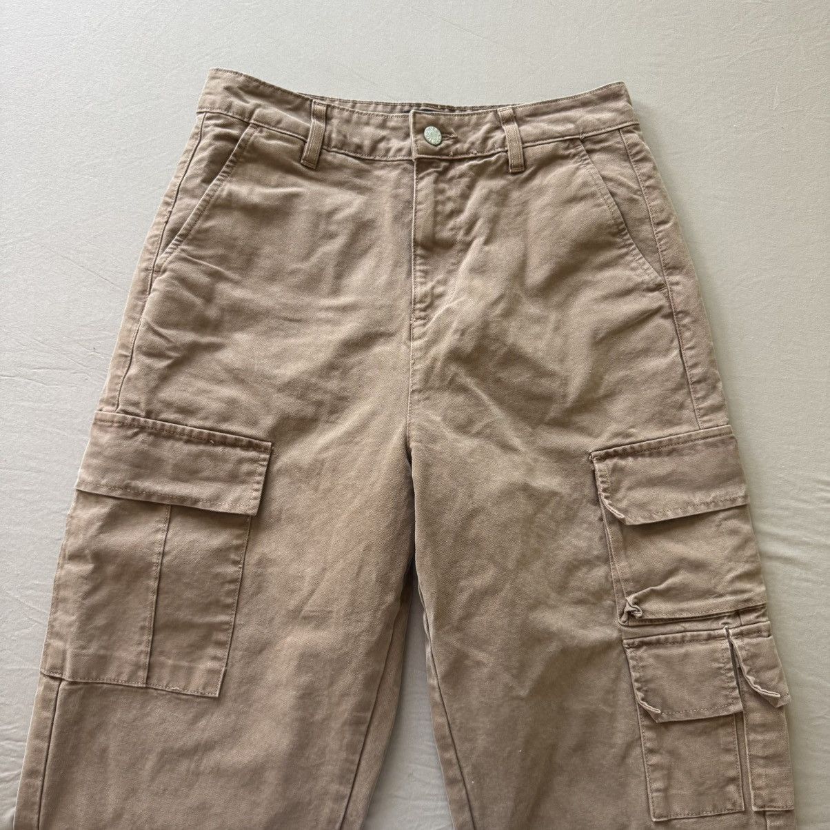 Asos Asos Design oversized tapered cargo pants Size US 31 - 3 Thumbnail