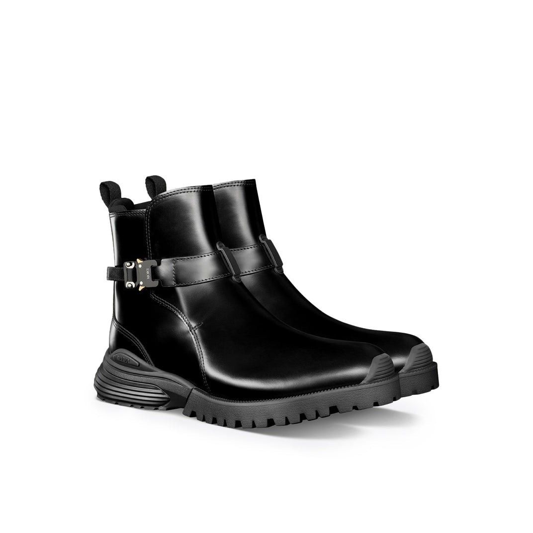 Dior DIOR Black Combat Boots New (Men's size:9;) Size US 9 / EU 42 - 4 Thumbnail