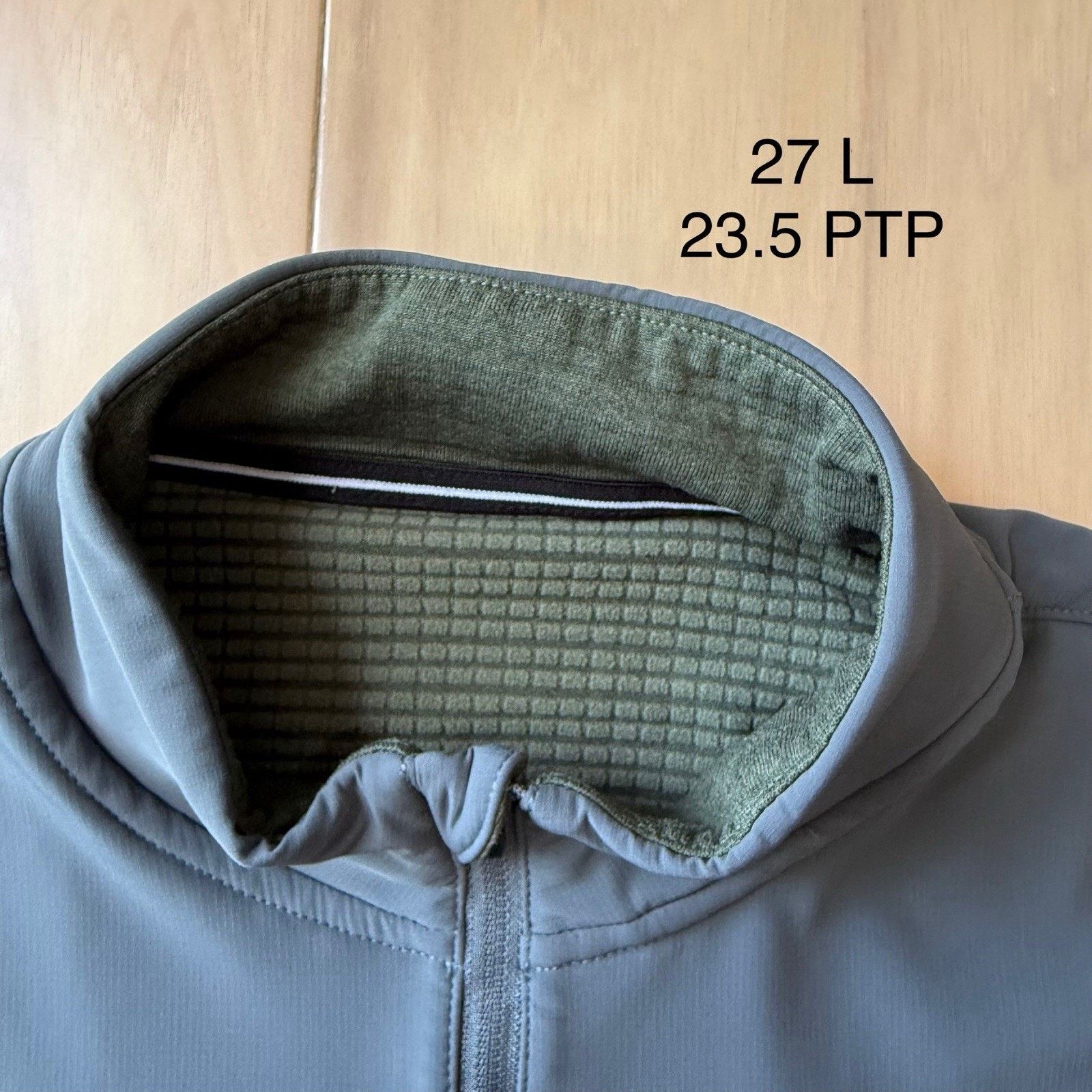 Ten Thousand Ten Thousand 1/4 Zip Pullover Large Green Gray Utility Size US L / EU 52-54 / 3 - 7 Thumbnail