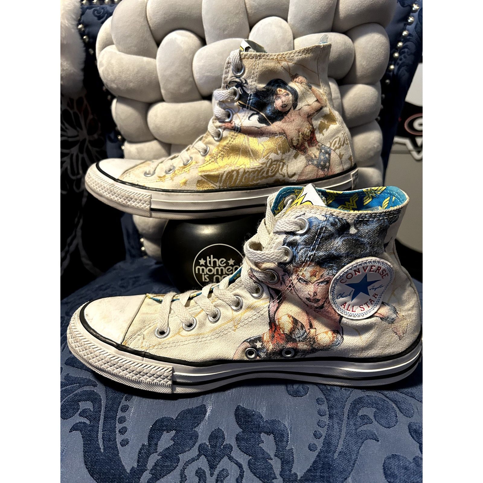 Converse Converse x Wonder Woman All Star High Tops Size 7 NWOT Size US 7 / IT 37 - 2 Thumbnail