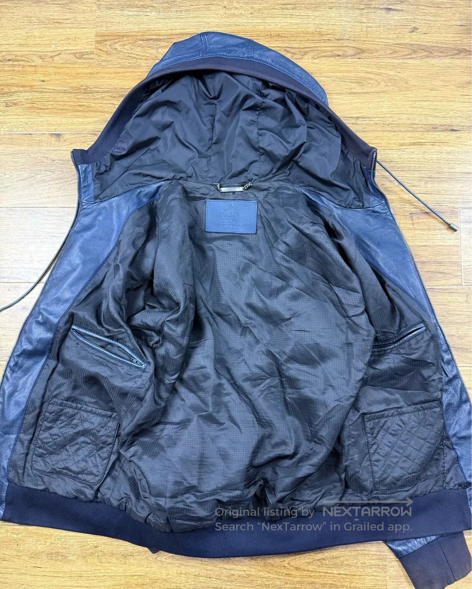 Dolce & Gabbana Dolce & Gabbana Men's Leather Jacket. Size US M / EU 48-50 / 2 - 3 Thumbnail