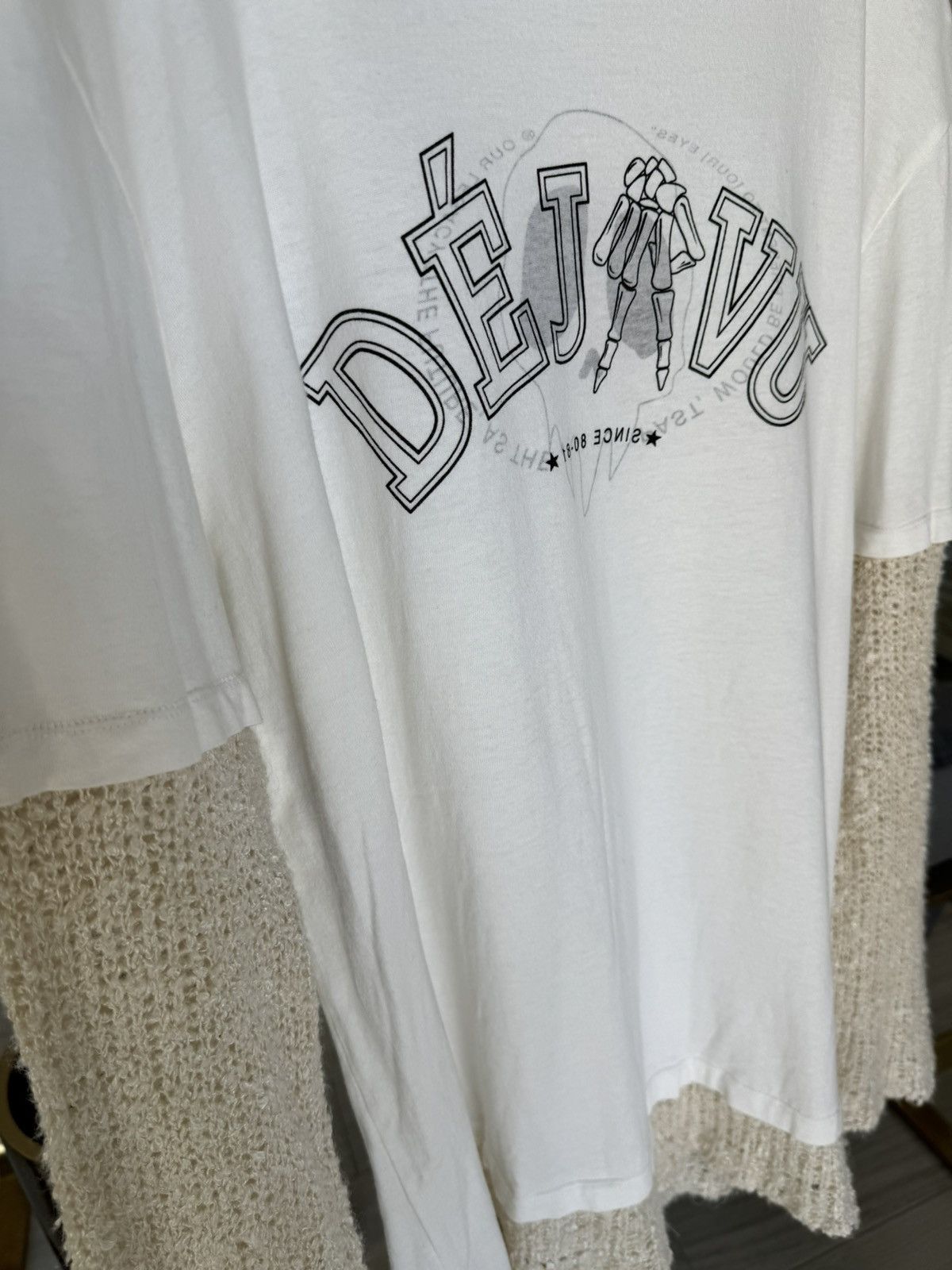 Our Legacy Mix Tee Deja Vu Double Sleeve Knit | Grailed
