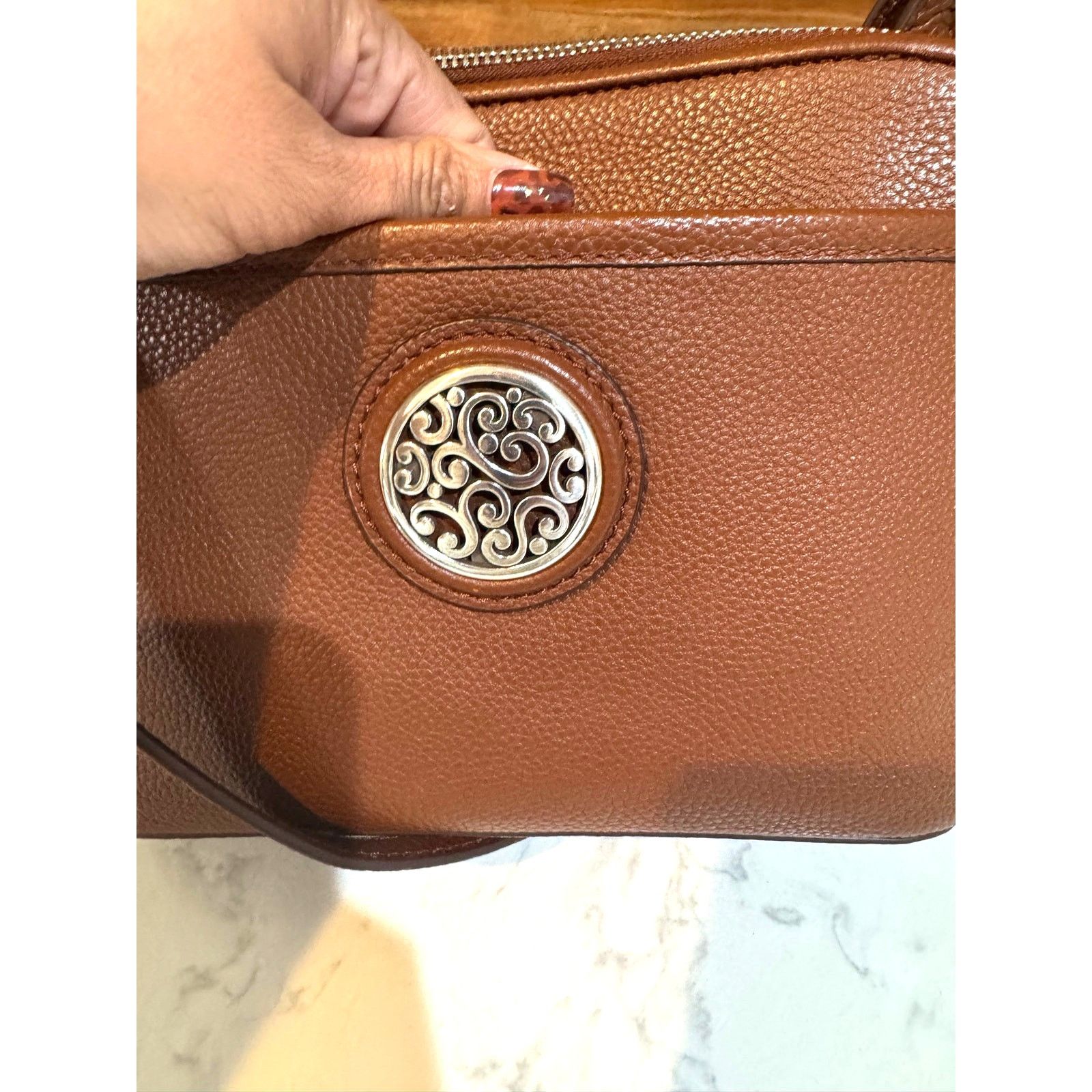 Brighton Brighton Contempo Shelby Bourbon Organizer bag leather Size ONE SIZE - 11 Thumbnail
