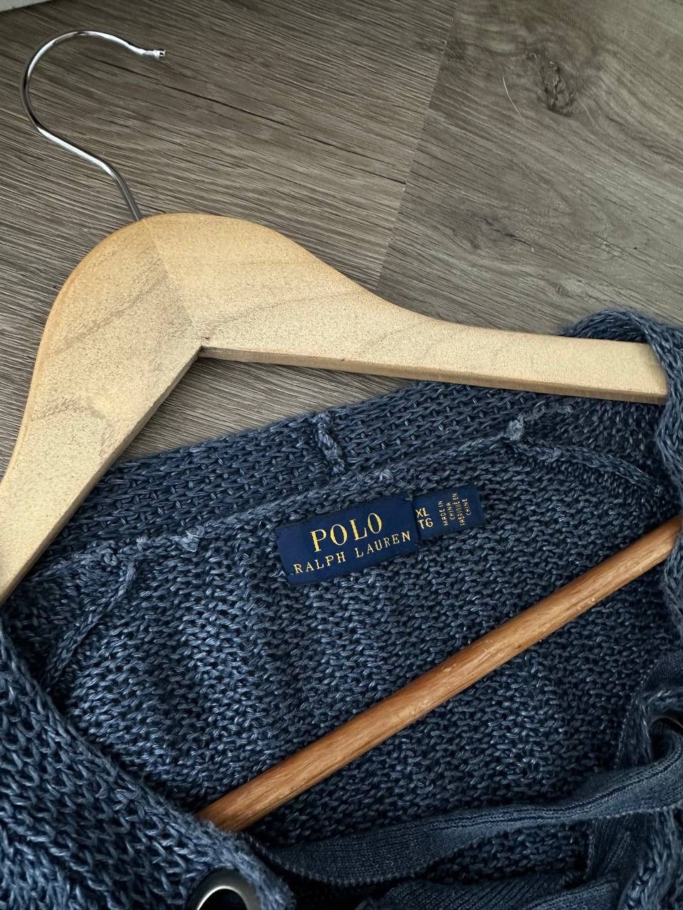 Polo Ralph Lauren × Vintage Vintage Polo Ralph Lauren Knit Blue Women’s Sweater Size XL / US 12-14 / IT 48-50 - 9 Thumbnail