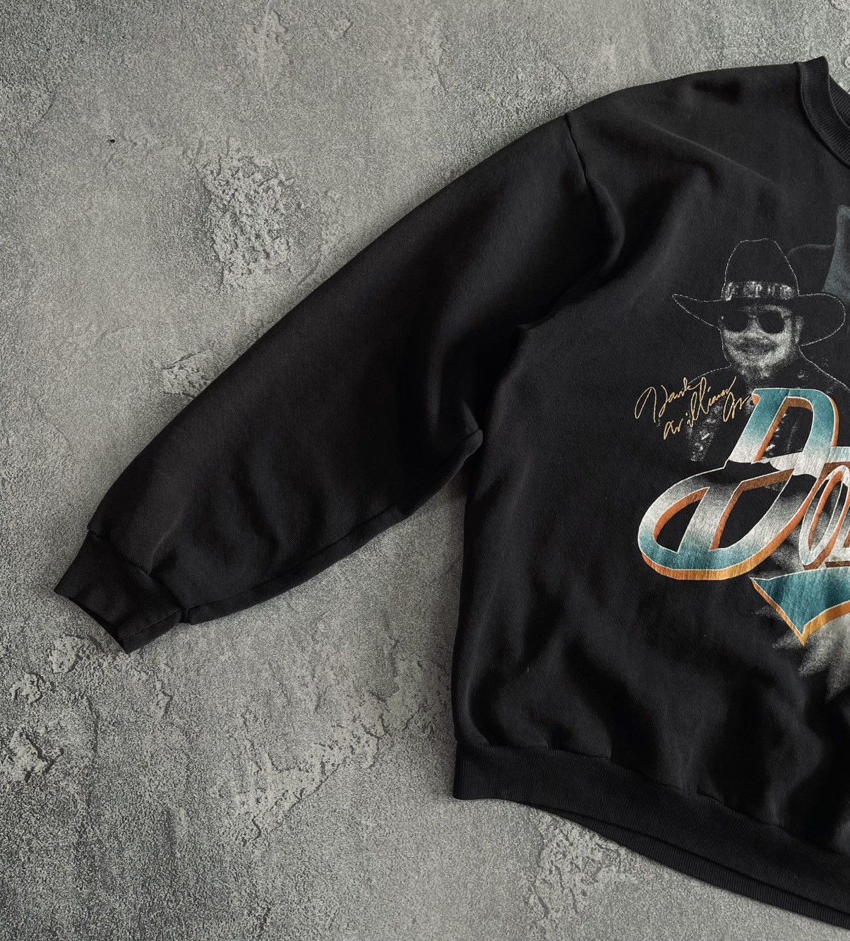 NFL VTG 90s MNF 25th Hank Williams NFL Miami Dolphins Sweatshirt Size US XL / EU 56 / 4 - 9 Thumbnail