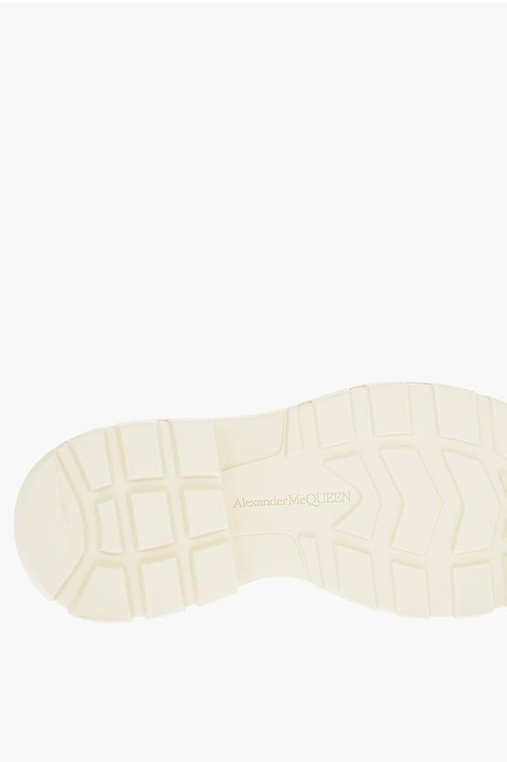 Alexander McQueen o1y1024 Low-Top Sneakers in Beige Size US 9.5 / EU 42-43 - 5 Thumbnail