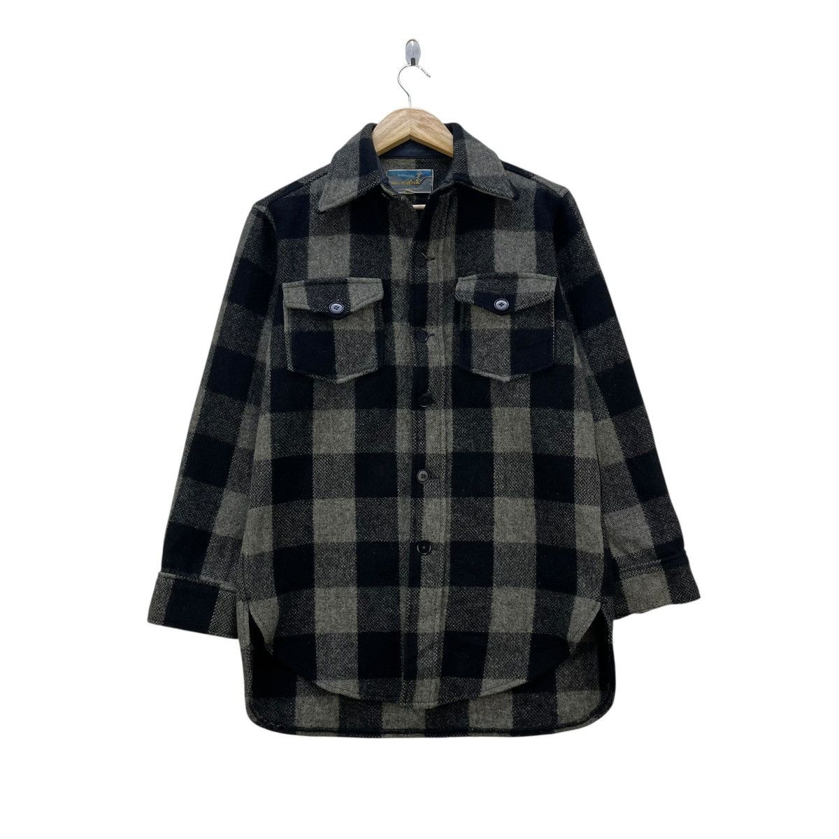 Vintage 🔥Vintage 80s MT Cook Plaid Woolblend Shirt Jacket Size US M / EU 48-50 / 2 - 1 Thumbnail