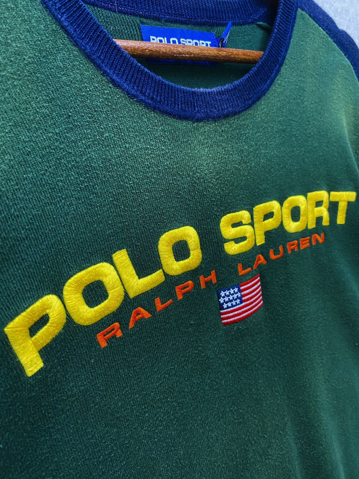 Polo Ralph Lauren Polo Sport Ralph Lauren Sweatshirt Spellout Embroidery Size US M / EU 48-50 / 2 - 6 Thumbnail