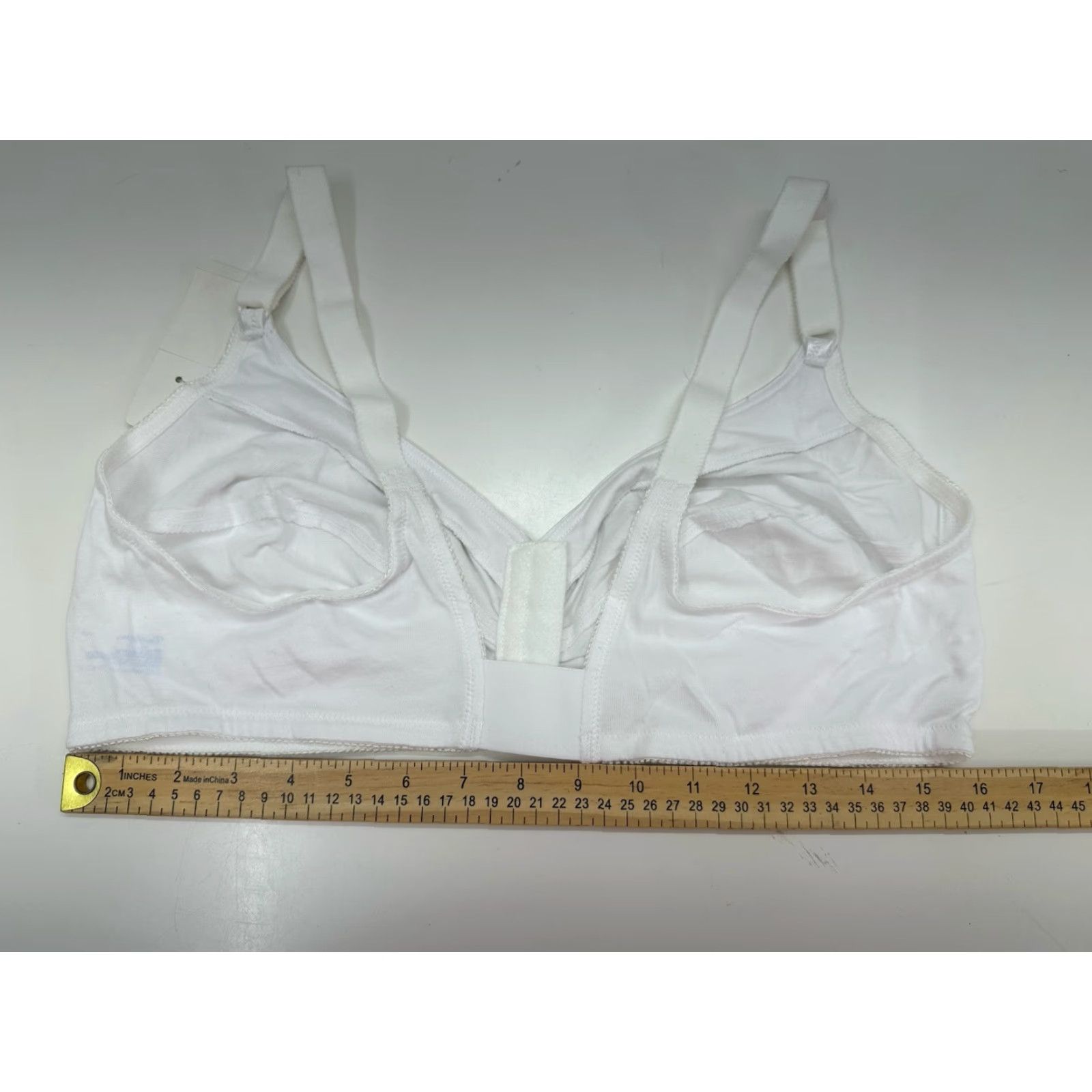 Vintage VINTAGE Bestform Bra 42D White Front Closure Womens NWTs Vintage 5006770 Size ONE SIZE - 7 Thumbnail