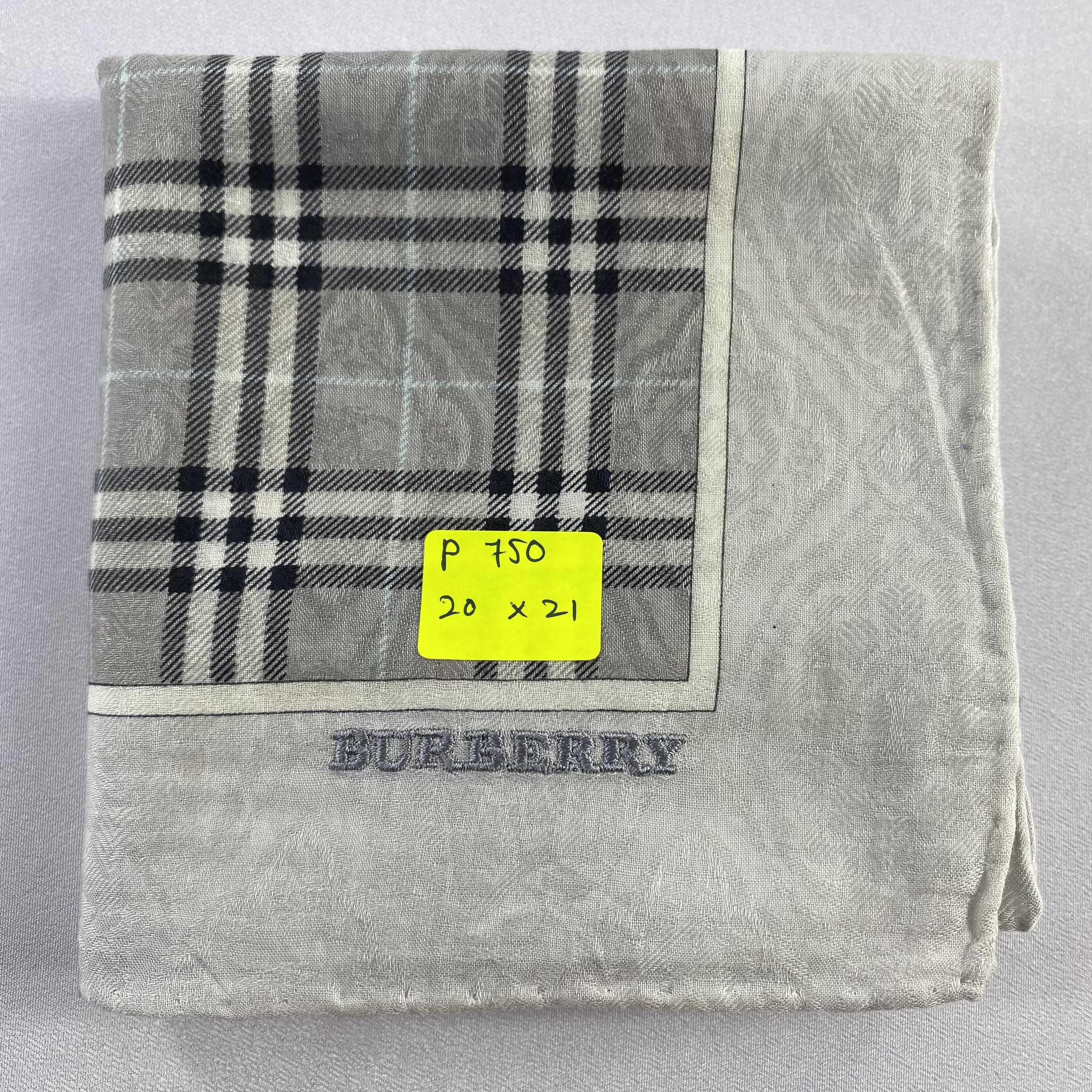 Burberry × Vintage Burberry Handkerchief / Neckerchief / Bandana-P750 Size ONE SIZE - 5 Thumbnail