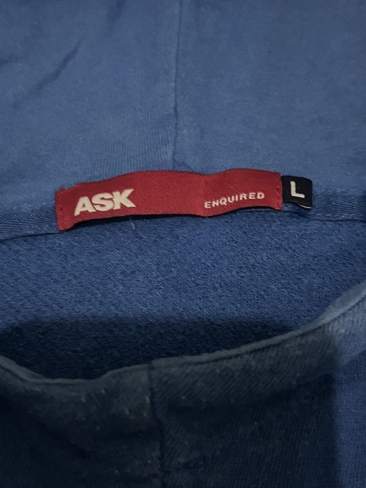 Japanese Brand Ask Enquired Short Sleeve Hoodie Size US L / EU 52-54 / 3 - 7 Thumbnail
