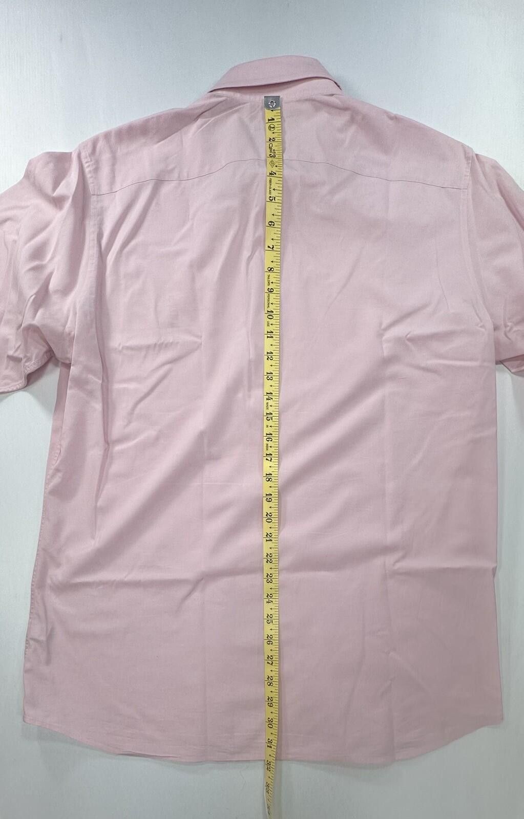 Banana Republic Banana Republic Tall Slim Fit L/S Button Up Pink Men L Size US L / EU 52-54 / 3 - 3 Thumbnail